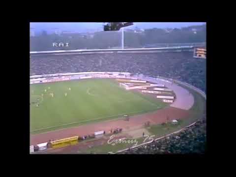 Stella Rossa Belgrado Verona 2-3. Coppa Uefa 1983-84 ritorno trentaduesimi di finale