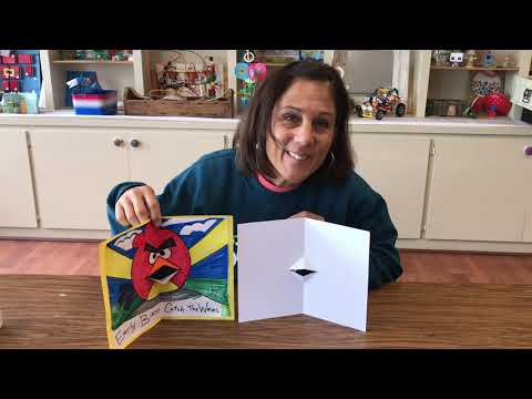 Full STEAM at Home: Kinetic Pop up Card