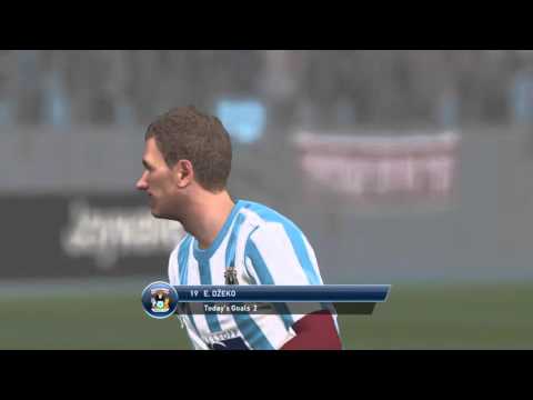 Cavani header & Dzeko hat-trick