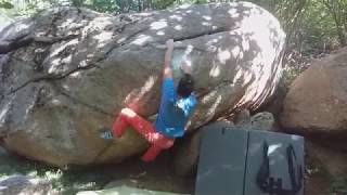 Video thumbnail de Rêve - errance, 7a+ (sit). Targasonne