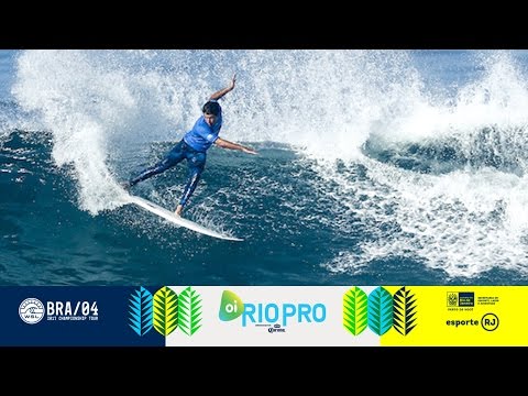 Owen Wright vs. Jeremy Flores vs. Leonardo Fioravanti - Round One, Heat 3 - Oi Rio Pro 2017