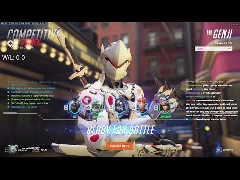 NECROS CARRY GENJI 39 ELIMS! [ OVERWATCH 2 SEASON 2 TOP 500 ]