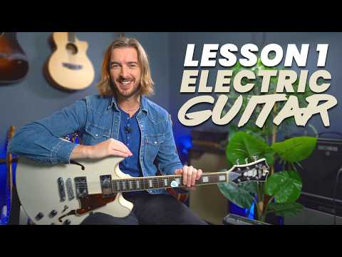 Beginner Electric Lesson 1 - Your First Electric Guitar Lesson