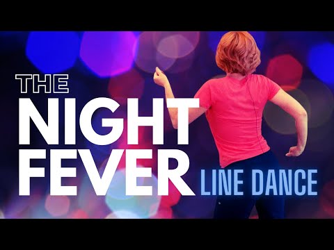 70's LINE DANCE Night Fever Lesson