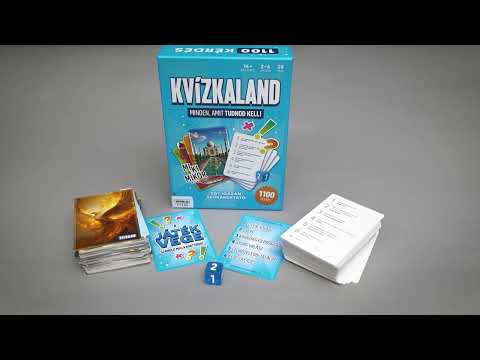 Kvízkaland társasjáték kép