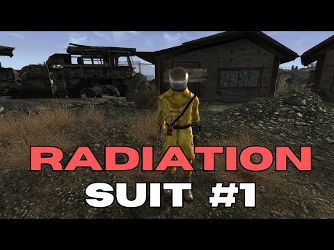 Radiation Suit Nr 1 -  For Camp Searchlight Fire Station Key And Police Staiton Fallout New Vegas