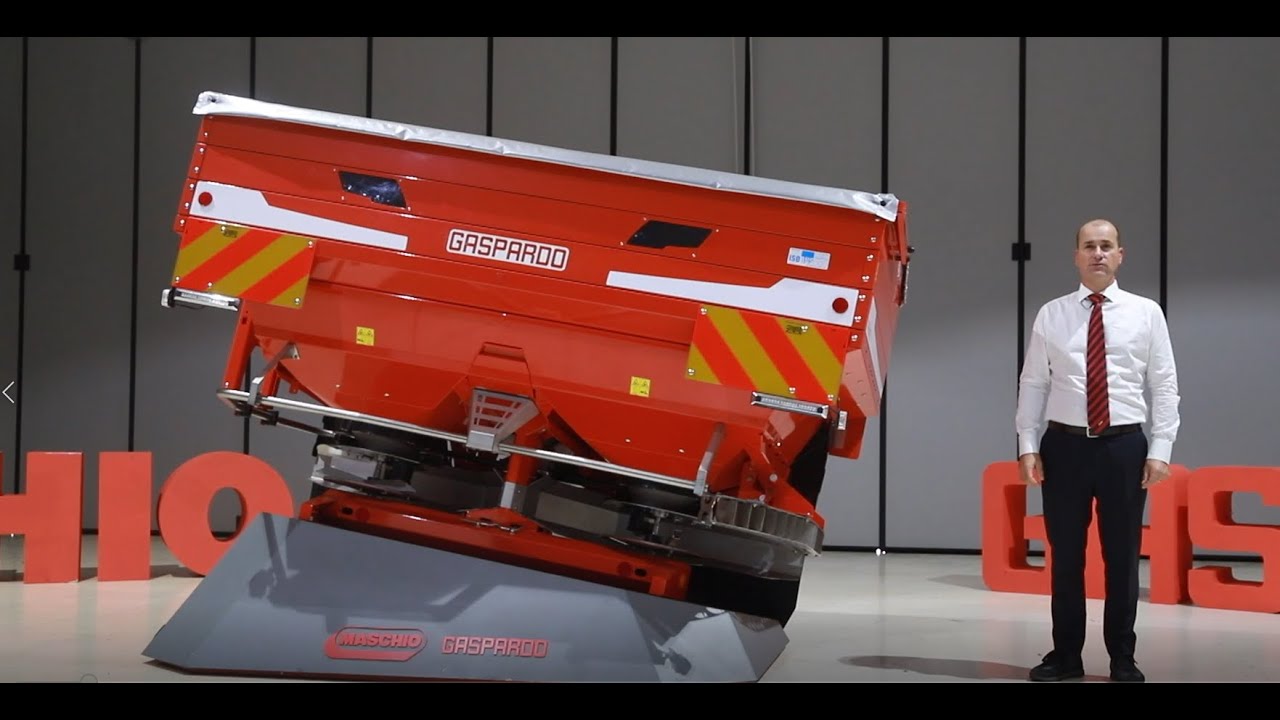 Maschio Gaspardo PRIMO EW ISOBUS PROFI – mérleges professzionális műtrágyaszóró modern,  térkép alapú tápanyag- utánpótláshoz