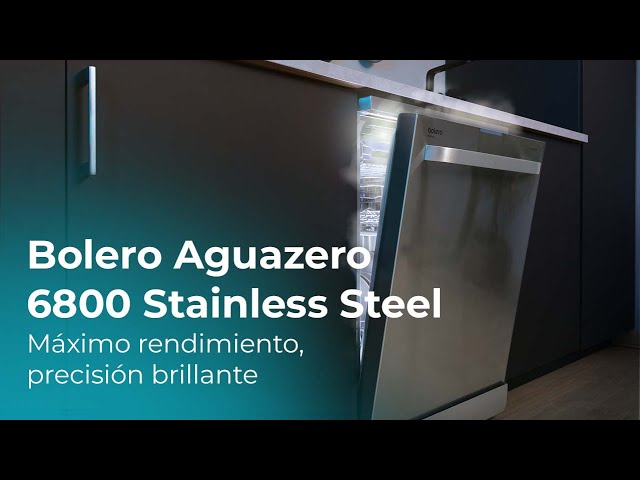 Geschirrspüler Cecotec Bolero Aguazero 6800 14 Maßgedecke C ABT Antibakteriell Inox AquaStop video