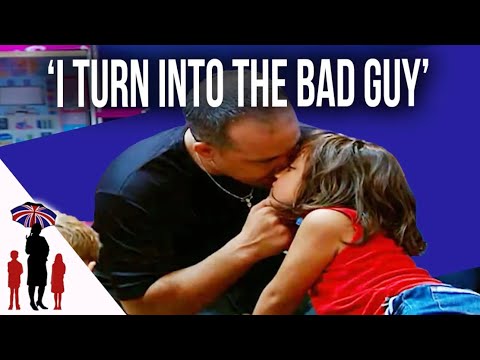 Dad Grabs Young Daughter By The Face In Argument |  @Supernanny