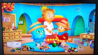Clean up Pick up Put away-Daniel Tiger