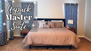 MASTER SUITE UNPACKED & PUT TOGETHER // CLEANING MOTIVATION // CLEANING MOM