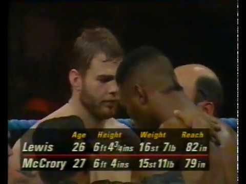 1991 09 30 Lennox Lewis vs Glenn McCrory