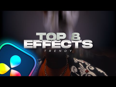 8 AWESOME Davinci Resolve Effects