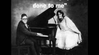 Clarence Williams & his Blue 5. "Of all the wrongs youv'e done to me"