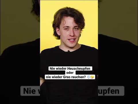 3Plusss: Nie wieder Allergie oder nie wieder Kiffen? 💨🤧 |#shorts