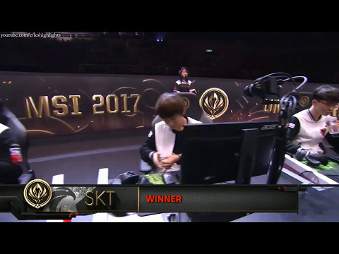 SKT (Huni Fiora) vs FW ( MMD Nautilus) (Game 2 Highlights MSI 2017 Group Stage Day 3