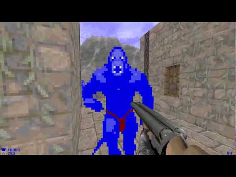 DOOM MOD lmtemple Temple of the Lizardmen LIZARD MEN LIZZARD By Alando1 Alan ~ EXHUMED MAP 01