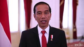 Keynote address from the President of the Republic of Indonesia, Joko Widodo