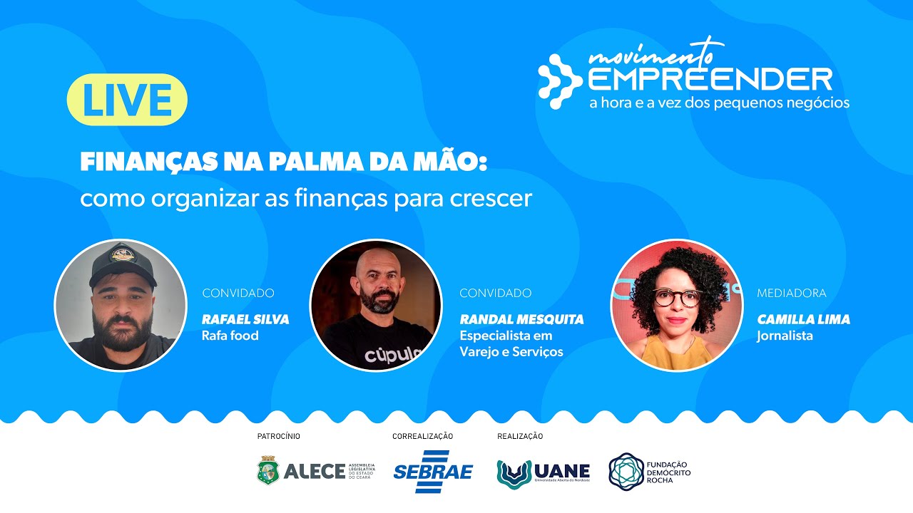 Finanças na palma da mão: Como organizar as finanças para crescer | Movimento Empreender