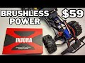 The BEST TRX4M Upgrade NEW Injora BRUSHLESS Motor ESC Review Install Test