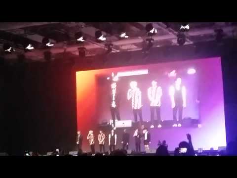 [150911] BTS Fanmeet in Jakarta - Suga & V Intro