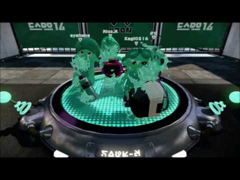 [Splatoon] ranked (A+) splat zones octobrush - teamwork makes the dreamwork