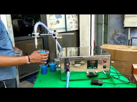Semi Automatic Liquid  Filling Machine