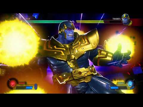 Marvel vs. Capcom: Infinite - Death's Sanctuary: Ultron Sigma vs Thanos (Reality vs Time Stone) PS4