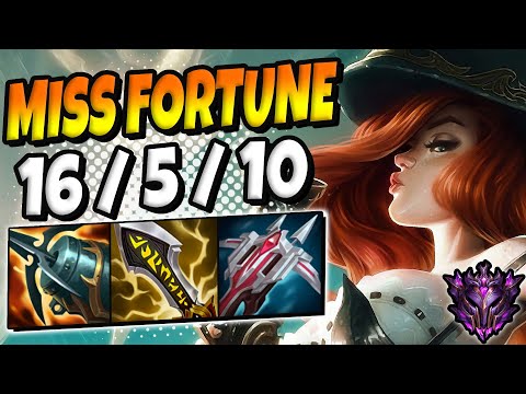 Miss Fortune vs Zeri [ ADC ] Lol Korea Master Patch 12.5 ✅