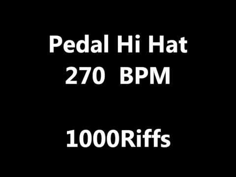 Pedal Hi Hat Metronome : 270 BPM - Beats Per Minute