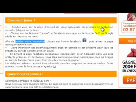 comment gagner cheque cadeau