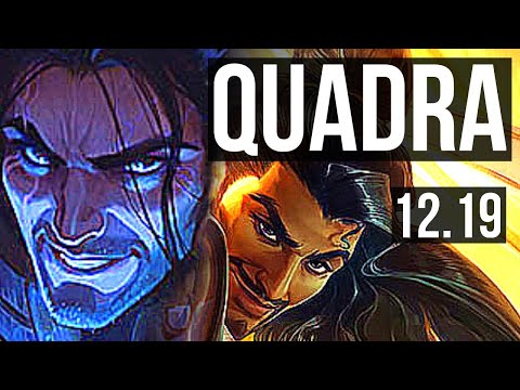 SYLAS vs AKSHAN (MID) | Quadra, 400+ games | KR Diamond | 12.19