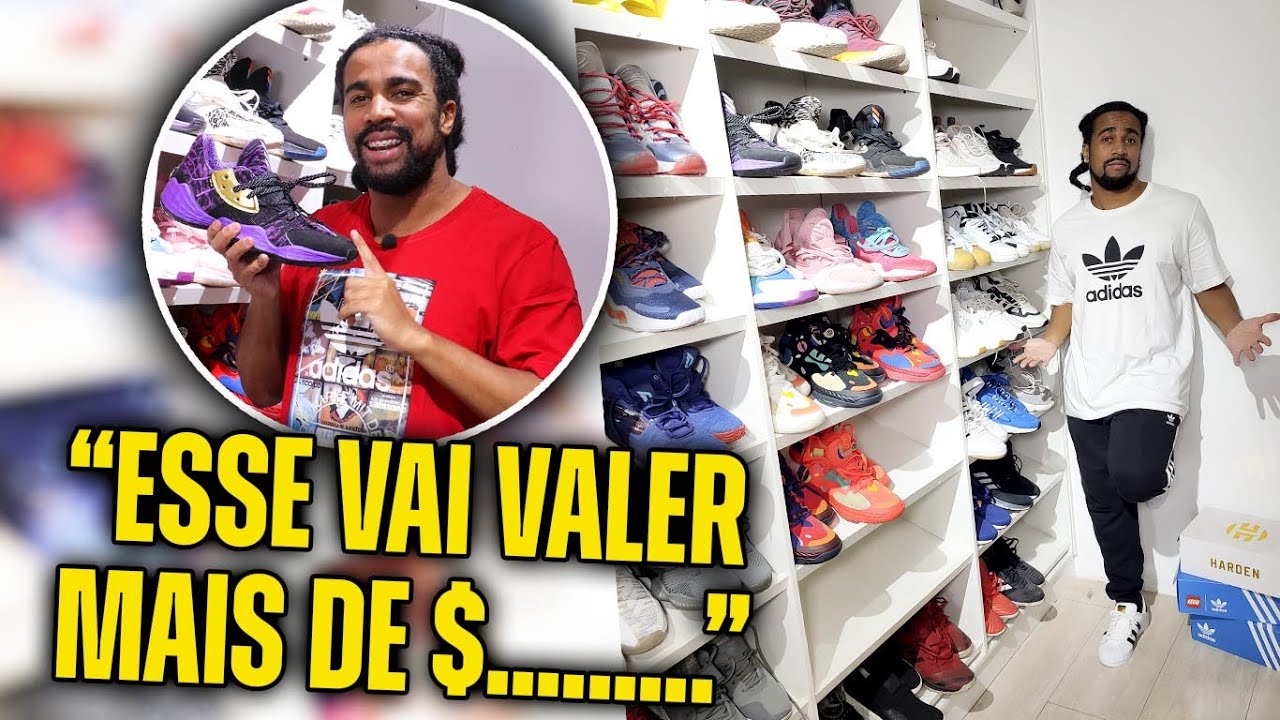 MINHA COLEÇÃO INSANA DE TÊNIS DE BASQUETE ATUALIZADA - (Dicas de qual comprar e usar)