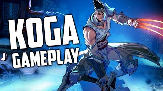 KOGA GAMEPLAY! New Champion No Reload Loadout! Paladins 1.3