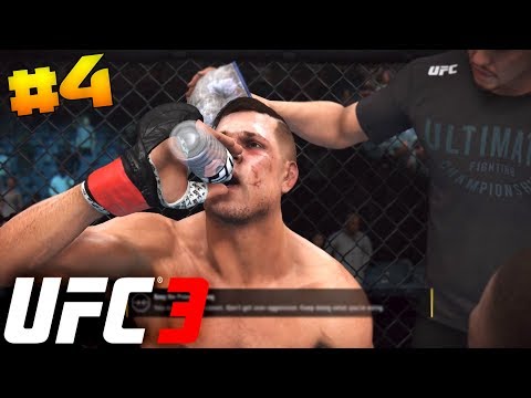 UFC 3 CAREER MODE - EP 4 - RIVALRY FIGHT! (UFC 3 1080P PS4 Walkthrough /Playthrough Gameplay Part 4)