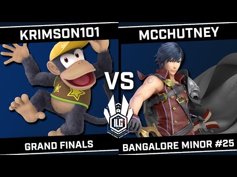 ILG Bangalore Minor #25 - GRAND FINALS - Krimson101 (Fox/Diddy Kong) vs McChutney (Little Mac/Chrom)