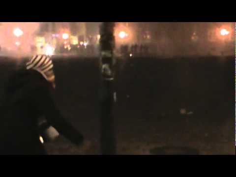 New years 2012 Griefswald, Germany fireworks 2