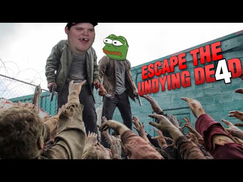 First Run Of ESCAPE THE UNDYING DEAD 4:SHOWDOWN (Dota Custom Game)