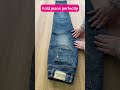 Jeans Folding Hack Diy Lifehacks Diyclothing Jeans Craftideas Craft