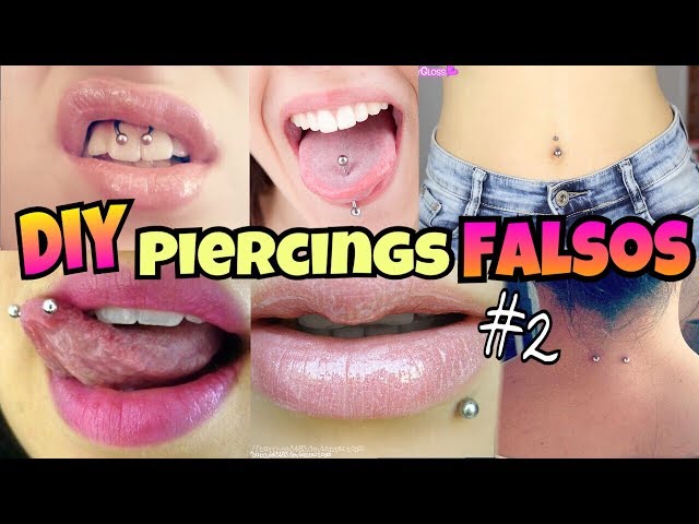 Vídeo relacionado con Juego de piercings falsos: piercings falsos para cejas y labios, disfraz de Halloween punk plateado, joyería para el cuerpo, gemas faciales para fotografía, festivales de música, conciertos, adolescen
