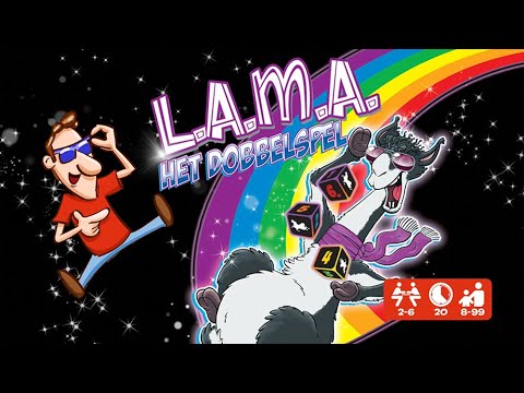 L.A.M.A. Het Dobbelspel speluitleg - 999 Games