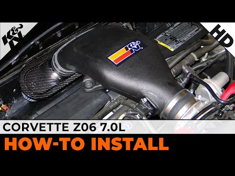 Corvette Z06 7.0L [#63-3060-1] Air Intake Installation