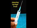 Amazing Syringe Trick Diy Gun From Syringe Amazing Diy Gun Shorts