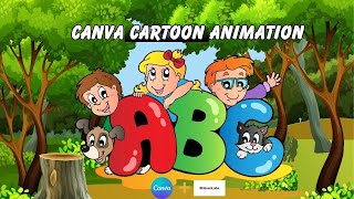 Make MONEY EVERY MONTH by Creating FACELESS KIDS EDUCATIONAL ANIMATION Using Canva