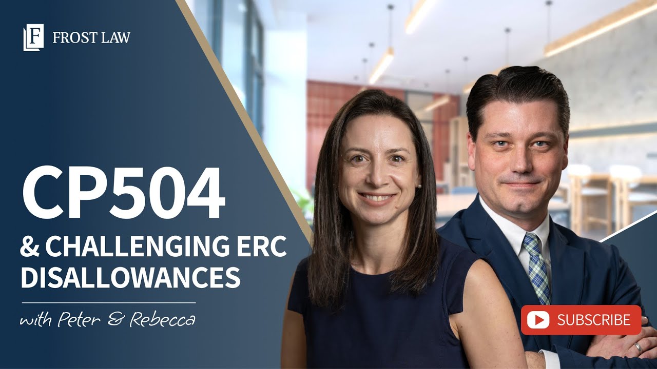 CP504 & Challenging ERC Disallowances