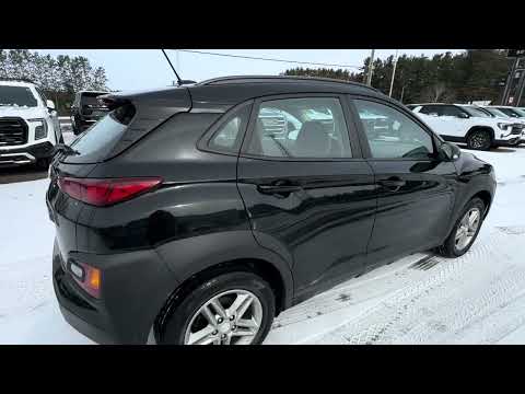 2020 Hyundai Kona 2.0L Essential FWD in Black for sale at Boyer Chevrolet Buick GMC Bancroft in Bancroft, ON