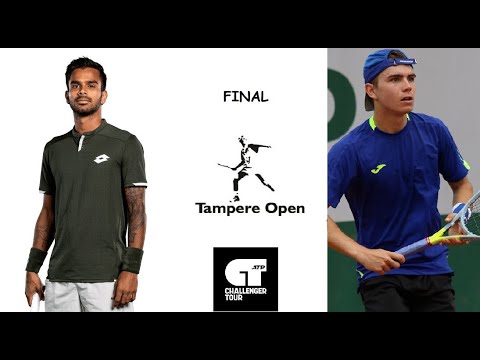 Sumit Nagal vs Dalibor Svrcina | Challenger Tampere FINAL