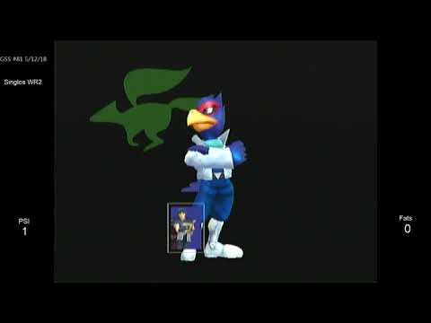 GSS 81 SSBM - PSI (Marth) vs. Fats (Falco) - Melee WR2
