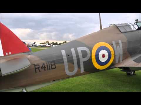 Hawker Hurricane R4118. Only B of B Hurricane still flying