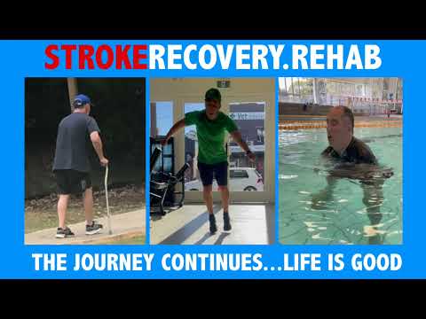 STROKE  RECOVERY REHAB | Learning to run and jump again, after suffering a stroke